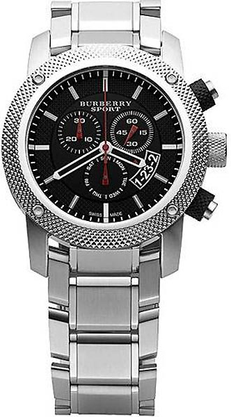 AAA 1:1 Replica Burberry-Sport-Collection Mens Watches Black Dial Swiss Quartz 40MM BU7702 Watch