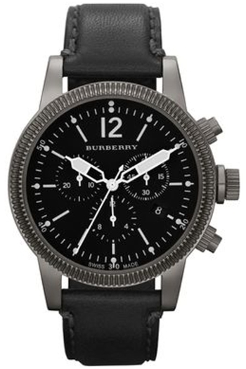 AAA 1:1 Replica Burberry Mens Watches Black Dial Quartz 42MM BU7813 Watch