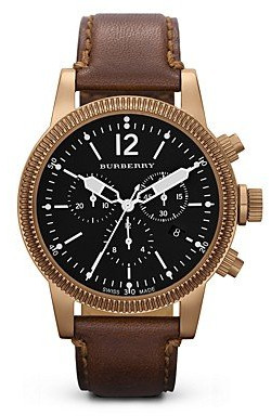 AAA 1:1 Replica Burberry Mens Watches Black Dial Quartz BU7814 Watch