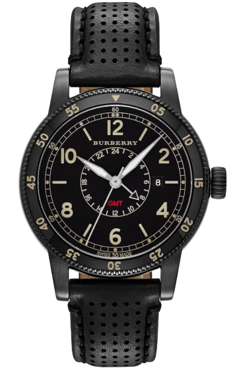 AAA 1:1 Replica Burberry Mens Watches Black Dial Quartz 42MM BU7867 Watch