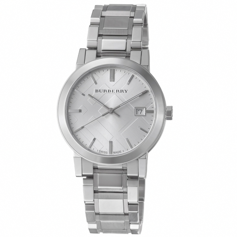 AAA 1:1 Replica Burberry-Heritage-Collection Mens Watches Silver Dial Quartz 38MM BU9000 Watch