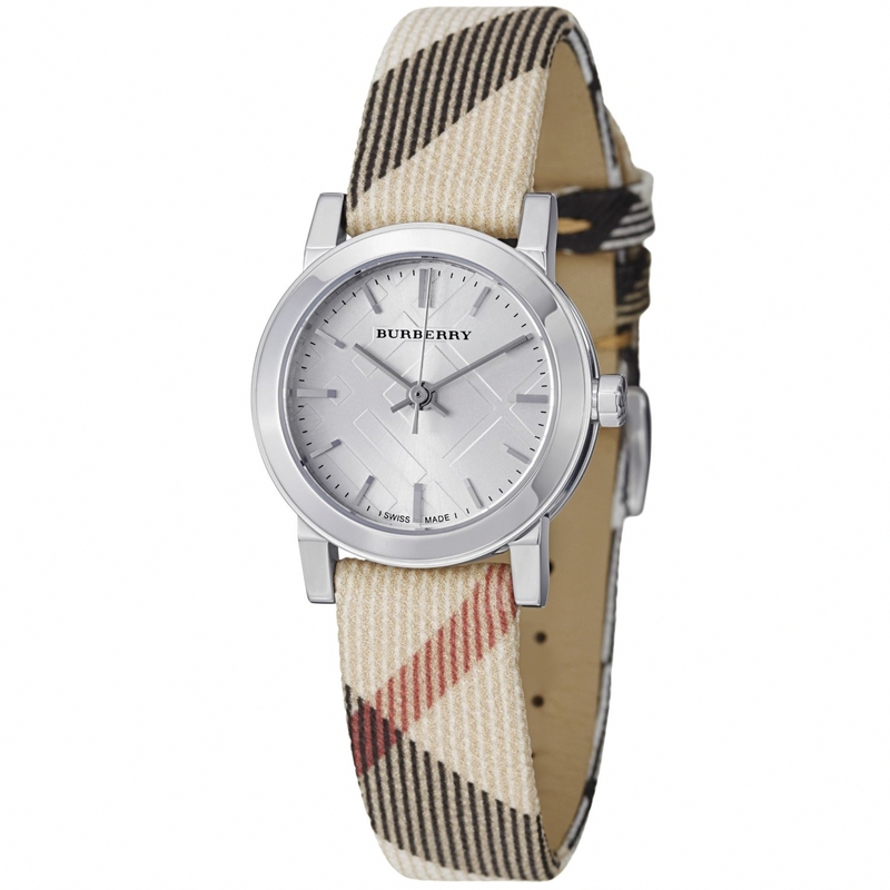AAA 1:1 Replica Burberry-Heritage-Collection Ladies Watches Silver Dial Quartz 26MM BU9212 Watch