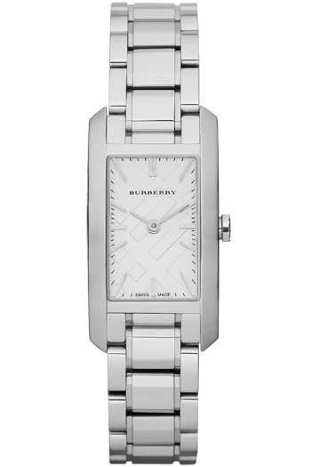 AAA 1:1 Replica Burberry Ladies Watches Silver Dial Quartz BU9500 Watch
