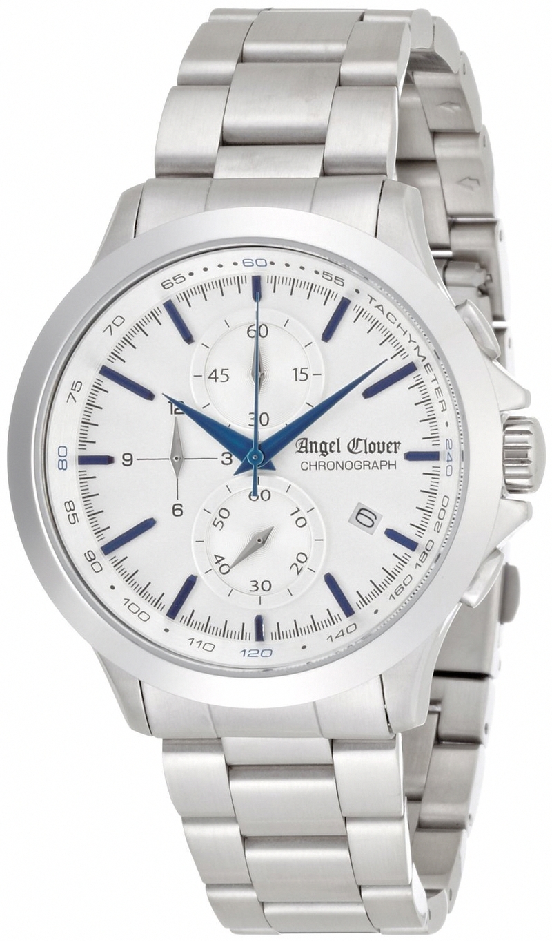 AAA 1:1 Replica Angel-Clover Mens Watches Silver Dial Quartz 40MM BW40SSV Watch