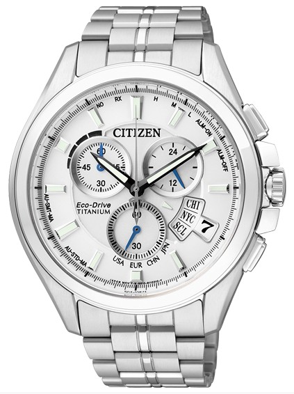 AAA 1:1 Replica Citizen-Eco-drive Mens Watches White Dial Eco Drive 43MM BY0051-55A Watch