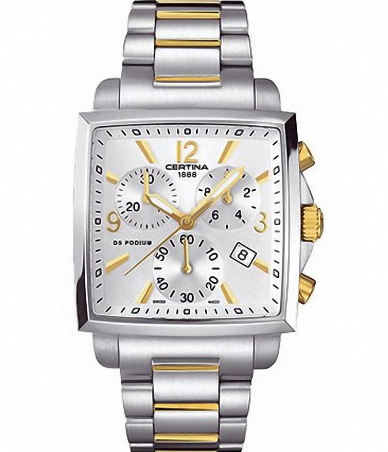 AAA 1:1 Replica Certina-DS-Podium-Square-Lady Ladies Watches Silver Dial Quartz 32MM C001.317.22.037.00 Watch