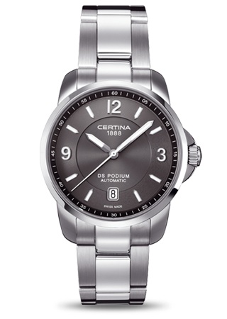 AAA 1:1 Replica Certina-DS-Podium Mens Watches Gray Dial Automatic 38MM C001.407.11.087.00 Watch