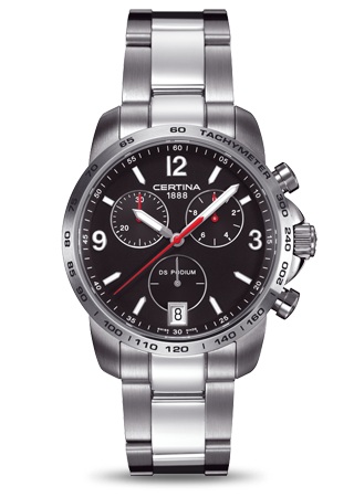 AAA 1:1 Replica Certina-DS-Podium Mens Watches Black Dial Quartz 40MM C001.417.11.057.00 Watch