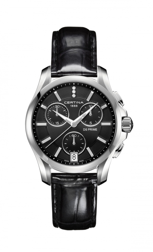 AAA 1:1 Replica Certina-Ds-Prime Ladies Watches Black Dial Quartz 39MM C004.217.16.056.00 Watch