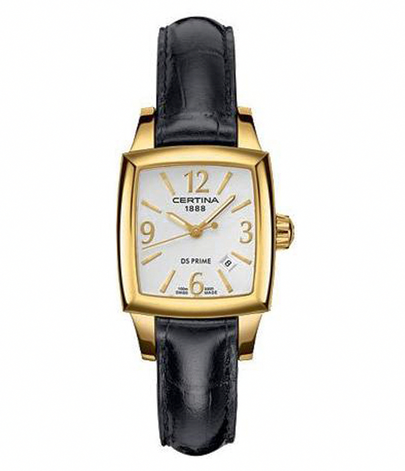 AAA 1:1 Replica Certina-DS-Prime-Shape Ladies Watches White Dial Quartz 25MM C004.310.36.037.00 Watch