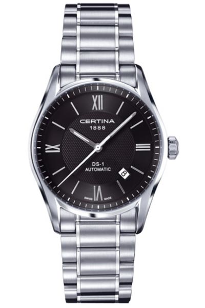 AAA 1:1 Replica Certina-Gent--Collection-DS-1 Mens Watches Black Dial Automatic 39MM C006.407.11.058.00 Watch