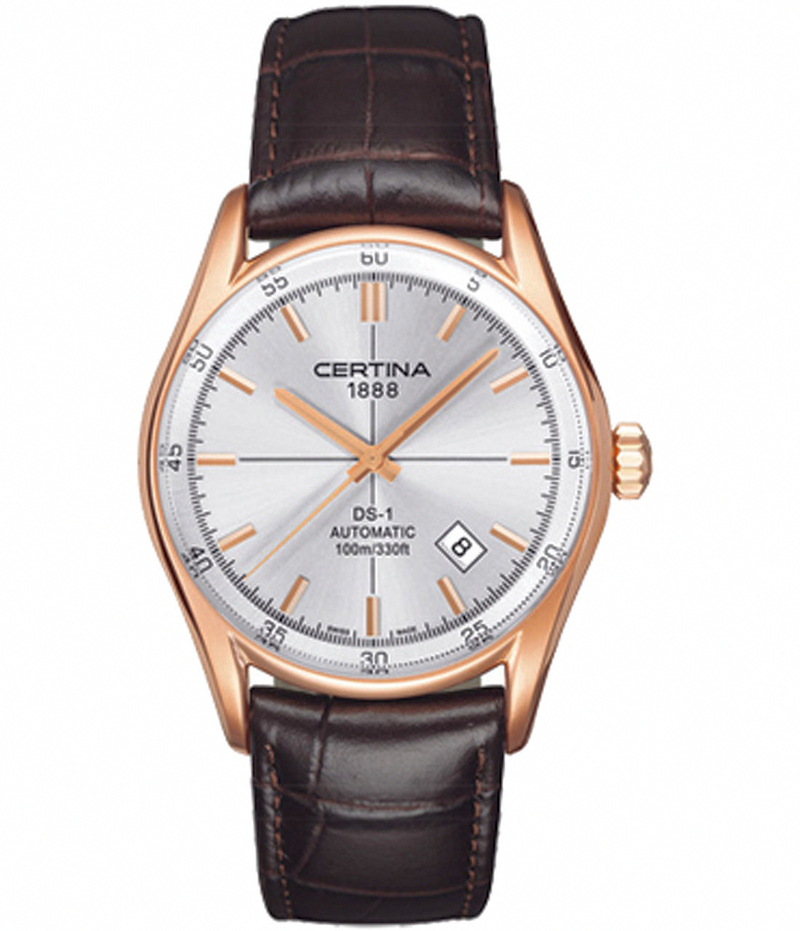 AAA 1:1 Replica Certina-Gent--Collection-DS-1 Mens Watches Silver Dial Automatic 39MM C006.407.36.031.00 Watch