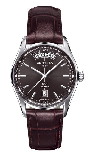 AAA 1:1 Replica Certina-Ds-1-Day-date Mens Watches Black Dial Automatic 39MM C006.430.16.081.00 Watch