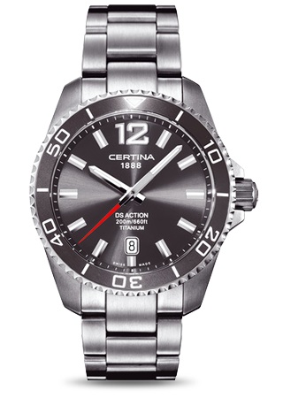 AAA 1:1 Replica Certina-DS-Action Mens Watches Gray Dial Quartz 40.5MM C013.410.44.087.00 Watch