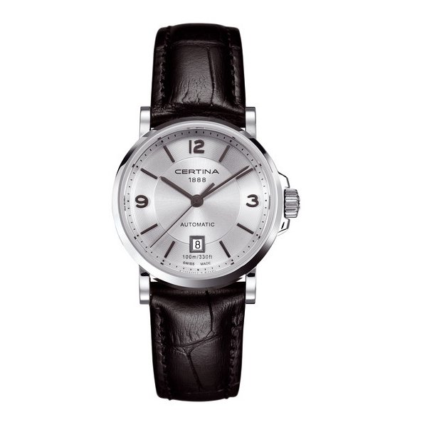AAA 1:1 Replica Certina-DS-Caimano-Lady Ladies Watches Silver Dial Automatic 27MM C017.207.16.037.00 Watch