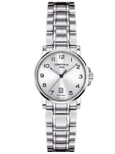 AAA 1:1 Replica Certina-DS-Caimano-Lady Ladies Watches Silver Dial Quartz 27MM C017.210.11.032.00 Watch