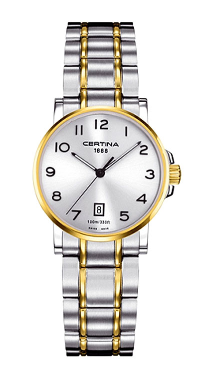 AAA 1:1 Replica Certina-DS-Caimano-Lady Ladies Watches Silver Dial Quartz 27MM C017.210.22.032.00 Watch