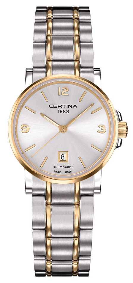 AAA 1:1 Replica Certina-DS-Caimano-Lady Ladies Watches Silver Dial Quartz 27MM C017.210.22.037.00 Watch