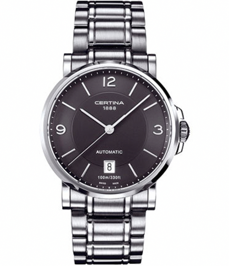 AAA 1:1 Replica Certina-DS-Caimano-Gent Mens Watches Black Dial Automatic 38MM C017.407.11.057.00 Watch