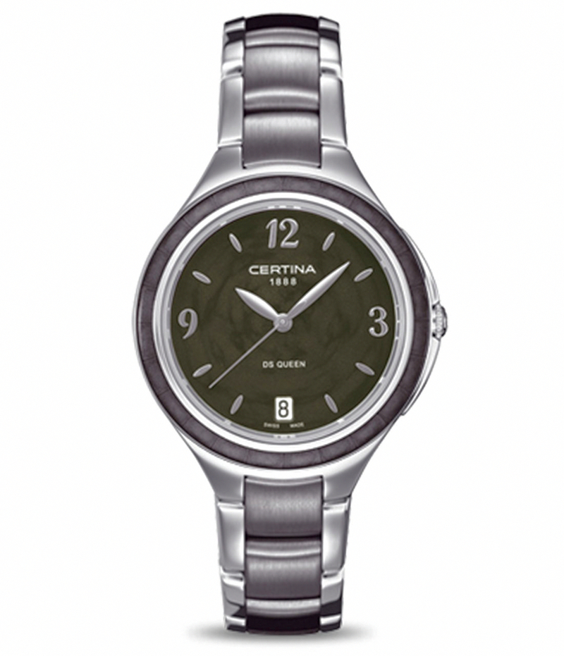 AAA 1:1 Replica Certina-DS-Queen Ladies Watches Black Dial Quartz 36MM C018.210.11.057.00 Watch