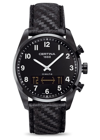 AAA 1:1 Replica Certina-DS-Multi-8 Mens Watches Black Dial Quartz 42MM C020.419.16.052.00 Watch
