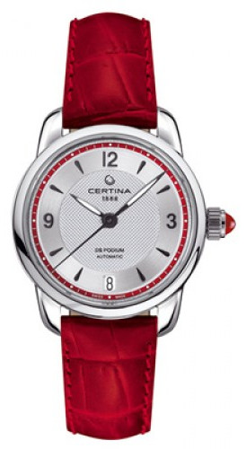 AAA 1:1 Replica Certina-DS-Podium Ladies Watches Silver Dial Automatic 32.5MM C025.207.16.427.00 Watch