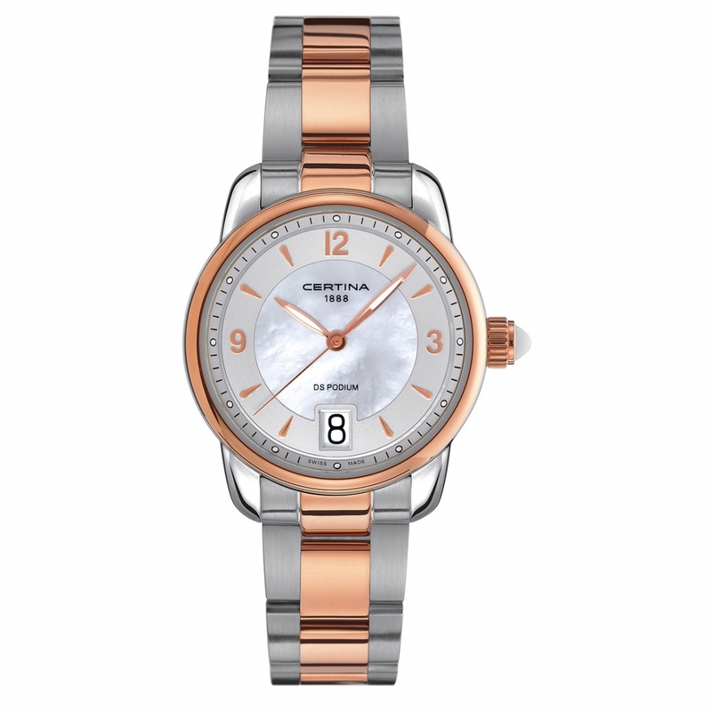 AAA 1:1 Replica Certina-Ds-Podium-Lady Ladies Watches Mother Of Pearl Dial Quartz 32.5MM C025.210.22.117.00 Watch