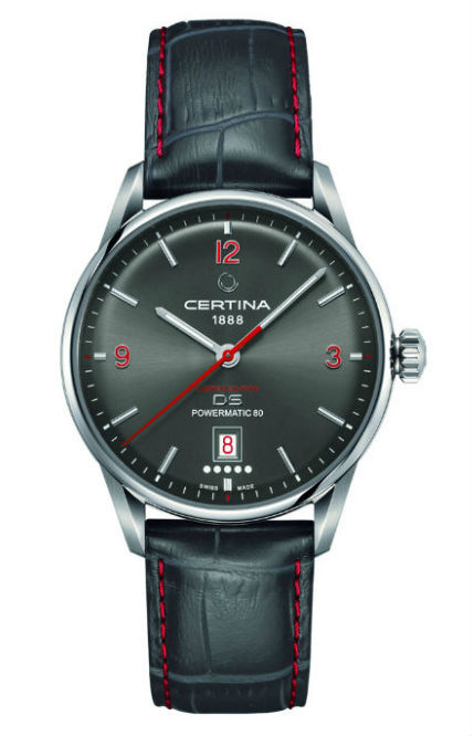 AAA 1:1 Replica Certina-Ds-Powermatic-80 Mens Watches Gray Dial Automatic 40MM C026.407.16.087.10 Watch