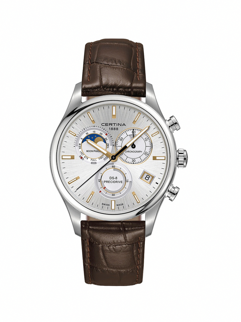 AAA 1:1 Replica Certina-Ds-8-Chrono-Moon-Phase Mens Watches Dial Automatic 42MM C033.450.16.031.00 Watch