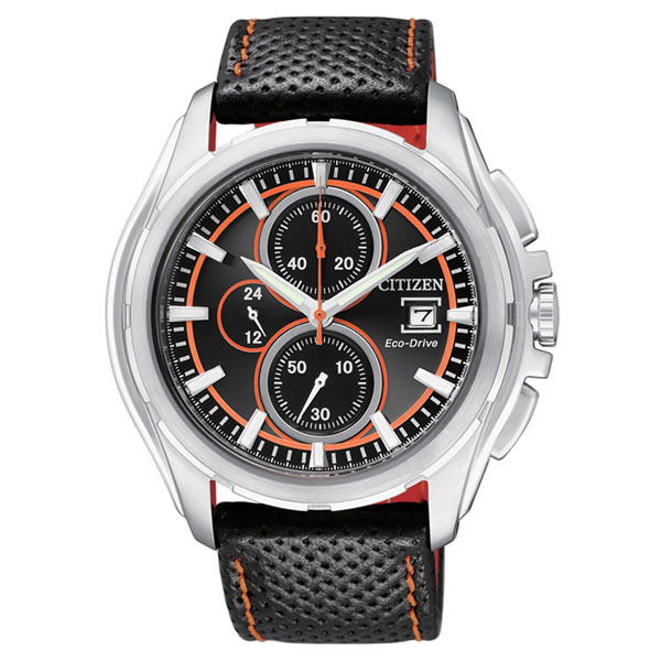 AAA 1:1 Replica Citizen-Eco-Drive Mens Watches Black Dial Eco Drive 45MM CA0270-08E Watch