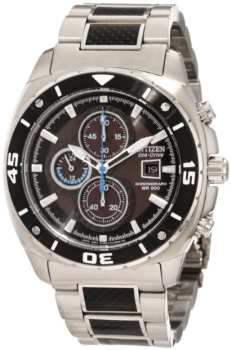 AAA 1:1 Replica Citizen Mens Watches Carbon fiber Dial Japanese quartz 43MM CA0300-50E Watch