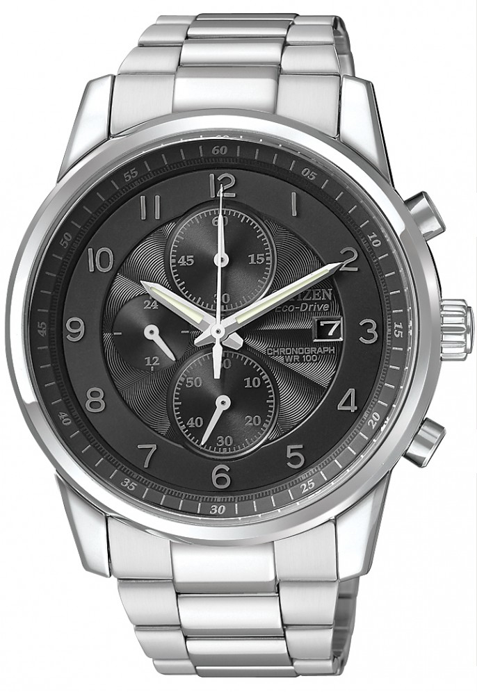 AAA 1:1 Replica Citizen-Eco-drive Mens Watches Black Dial Eco Drive 42MM CA0330-59E Watch