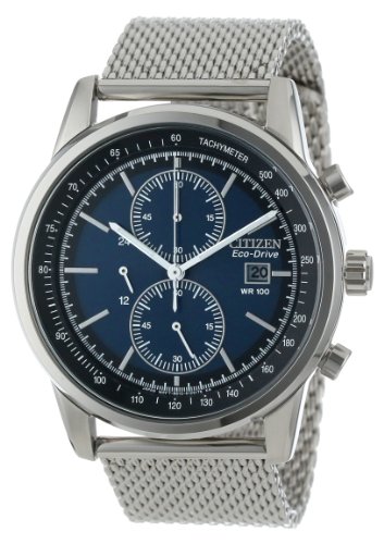 AAA 1:1 Replica Citizen-Eco-drive Mens Watches Blue Dial Eco Drive 42MM CA0331-56L Watch