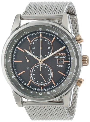 AAA 1:1 Replica Citizen-Eco-drive Mens Watches Gray Dial Eco Drive 42MM CA0336-52H Watch