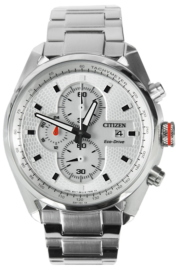 AAA 1:1 Replica Citizen-Eco-drive Mens Watches White Dial Eco Drive 44MM CA0360-58A Watch