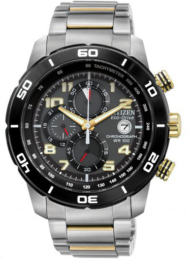 AAA 1:1 Replica Citizen Mens Watches Black Dial Eco-Drive 45MM CA0469-59E Watch