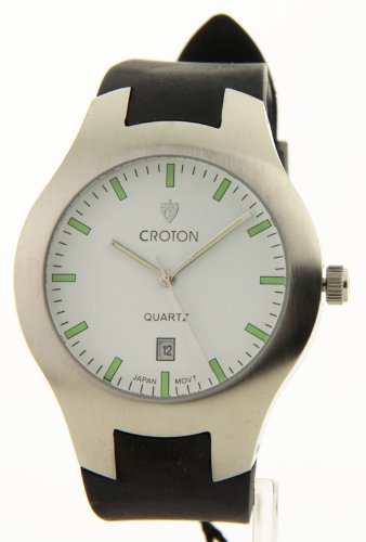 AAA 1:1 Replica Croton Mens Watches White Dial Japanese Quartz 42MM CA301052BSWH Watch