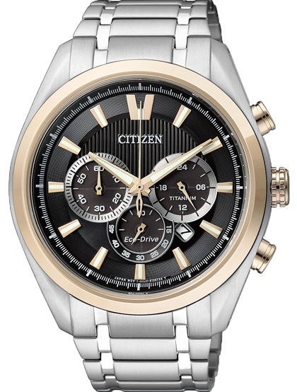 AAA 1:1 Replica Citizen-Eco-drive Mens Watches Black Dial Eco Drive 45MM CA4015-54E Watch