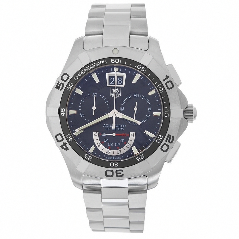 AAA 1:1 Replica TAG-Heuer-Aquaracer Mens Watches Black Dial Quartz 43MM CAF101A.BA0821 Watch