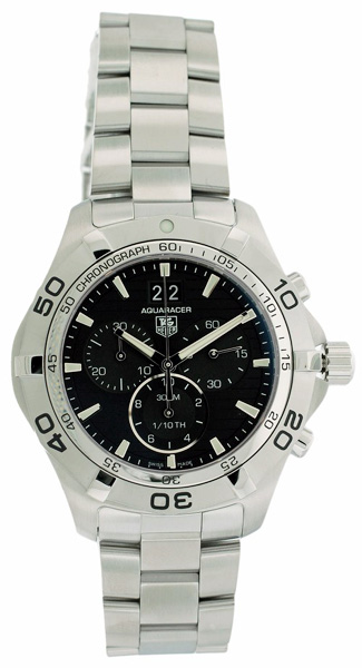 AAA 1:1 Replica TAG-Heuer-Aquaracer Mens Watches Black Dial Swiss Quartz 46MM CAF101E.BA0821 Watch