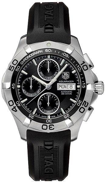 AAA 1:1 Replica TAG-Heuer-Aquaracer Mens Watches Black Dial Automatic 43MM CAF2010.FT8011 Watch