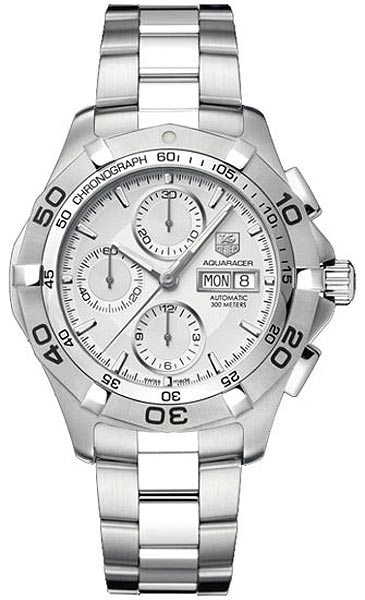 AAA 1:1 Replica TAG-Heuer-Aquaracer Mens Watches Silver Dial Automatic 43MM CAF2011.BA0815 Watch