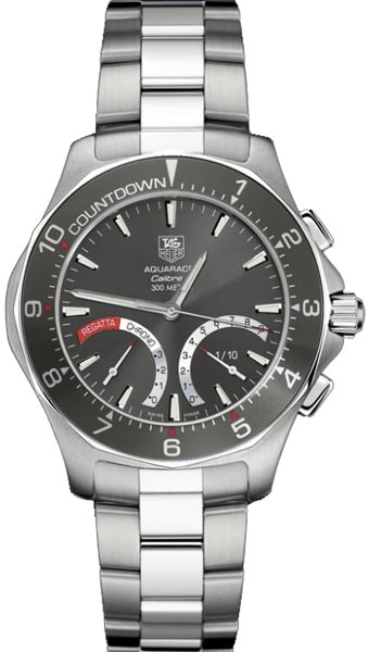 AAA 1:1 Replica TAG-Heuer-Chrono-Calibre-S-Regatta-Series Mens Watches Gray Dial Quartz CAF7111.BA0803 Watch