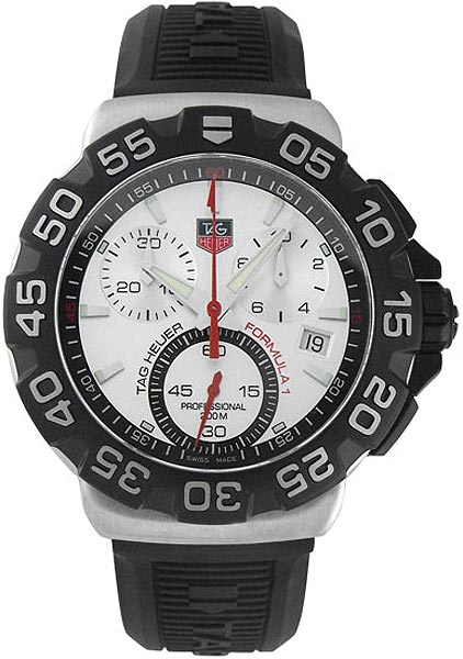 AAA 1:1 Replica TAG-Heuer-Formula-1 Mens Watches White Dial Quartz 41MM CAH1111.BT0714 Watch