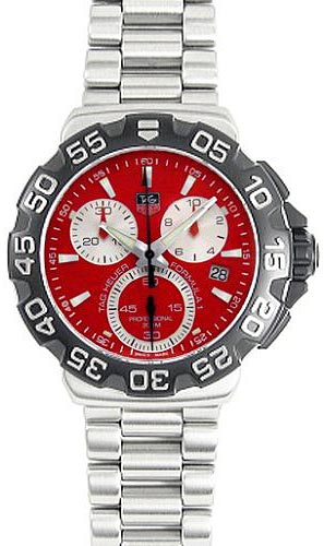 AAA 1:1 Replica TAG-Heuer-Formula-1 Mens Watches Red Dial Quartz 41MM CAH1112.BA0850 Watch