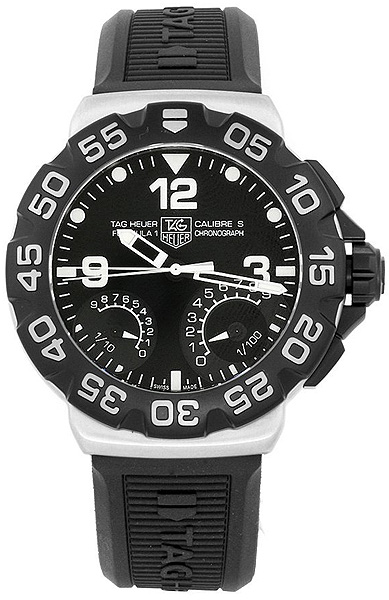 AAA 1:1 Replica TAG-Heuer-Formula-1 Mens Watches Black Dial Swiss Quartz 44MM CAH7010.BT0717 Watch