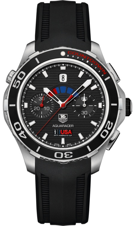 AAA 1:1 Replica TAG-Heuer-Aquaracer Mens Watches Black Dial Automatic 43MM CAK211B.FT8019 Watch