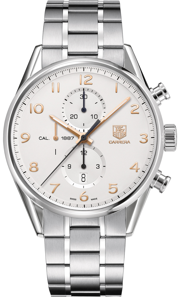 AAA 1:1 Replica TAG-Heuer Mens Watches Silver Dial Automatic 43MM CAR2012.BA0796 Watch