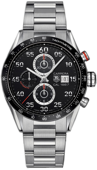 AAA 1:1 Replica TAG-Heuer-Carrera Mens Watches Black Dial Automatic 43MM CAR2A10.BA0799 Watch