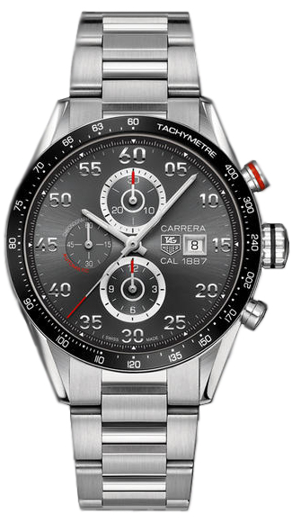 AAA 1:1 Replica TAG-Heuer-Carrera Mens Watches Gray Dial Automatic 43MM CAR2A11.BA0799 Watch